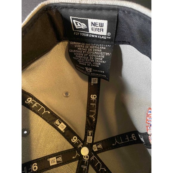 Oklahoma City Thunder OKC Mitchell & Ness Snapback Gray NBA Basketball Hat Sport - Picture 5 of 7